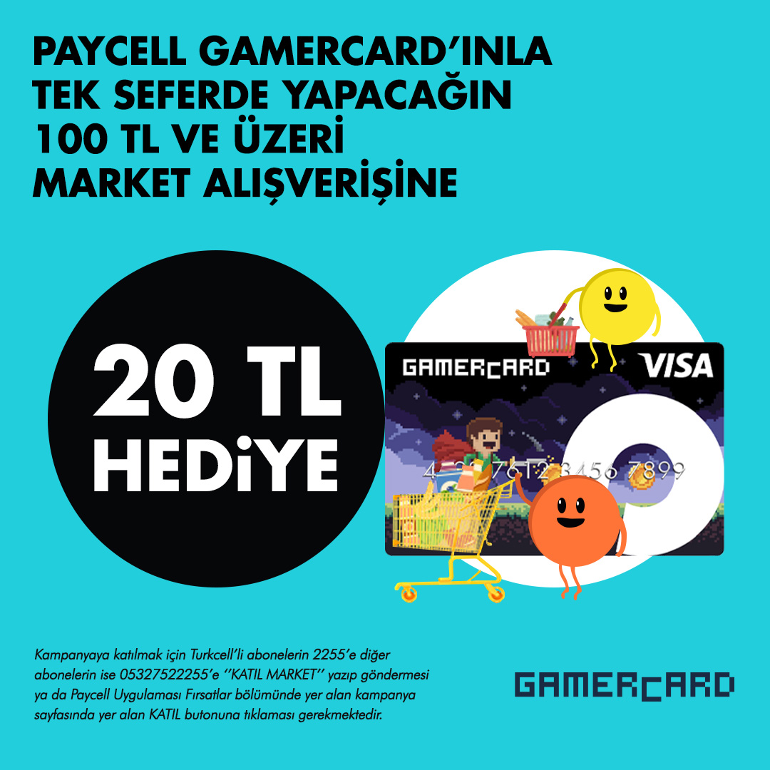 paycell-gamercard-market