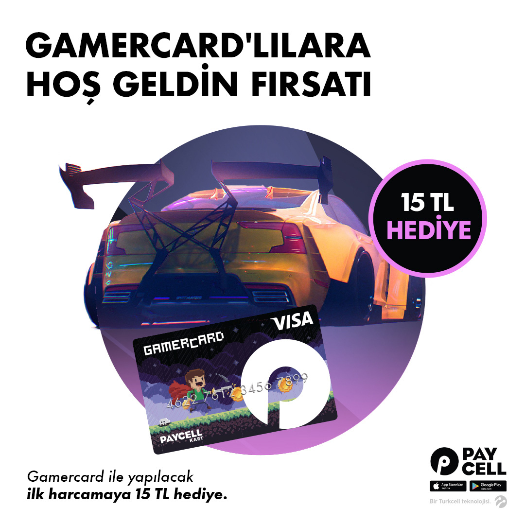 Gamercard'lılara Hoş Geldin Fırsatı